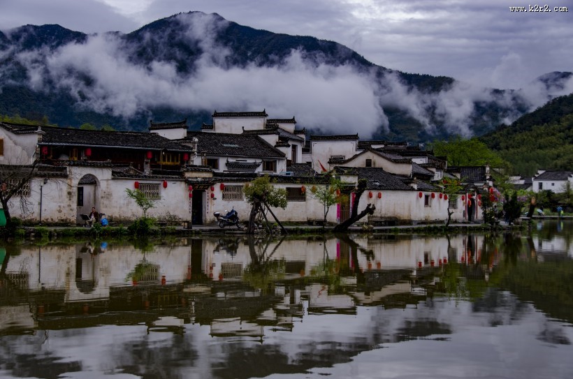 安徽宏村风景图片