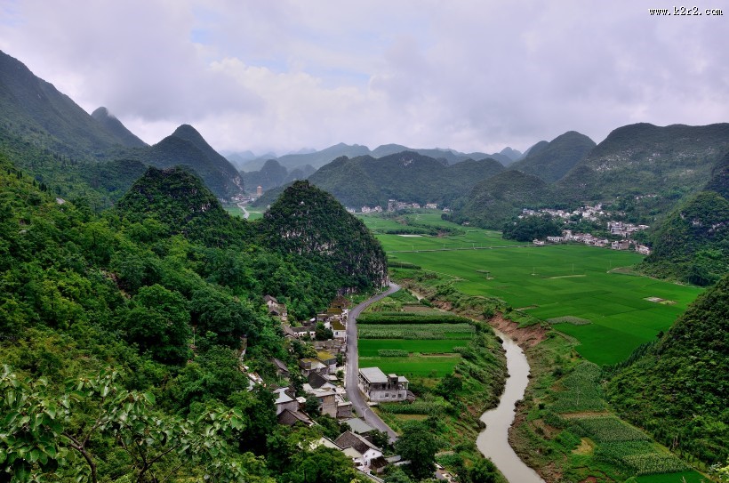 贵州万峰林风景图片