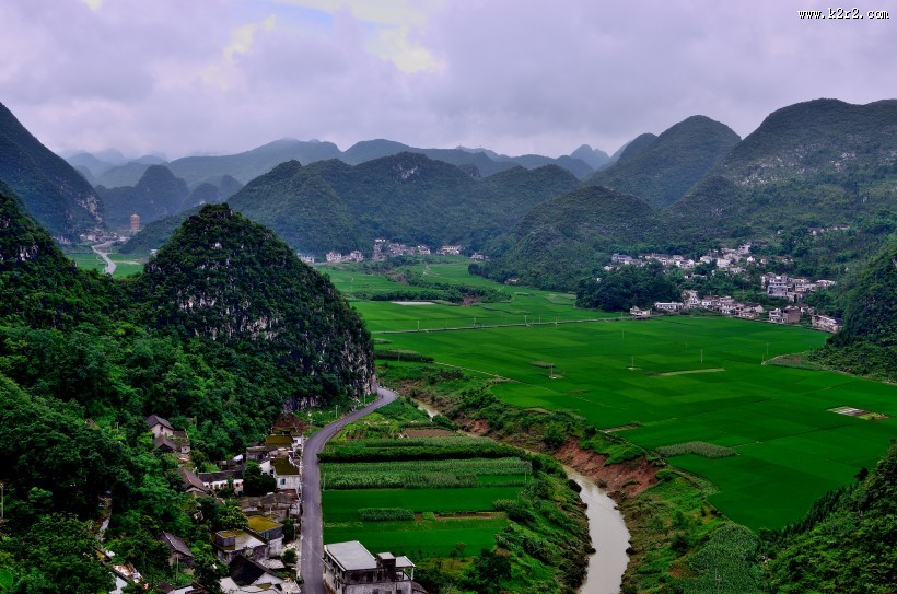 贵州万峰林风景图片