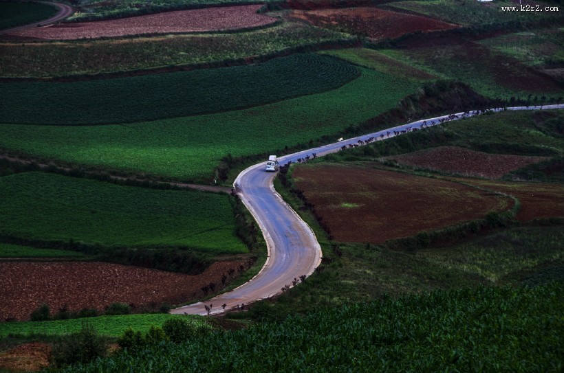 云南东川红土地风景图片大全