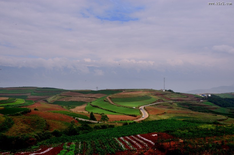 云南东川红土地风景图片大全
