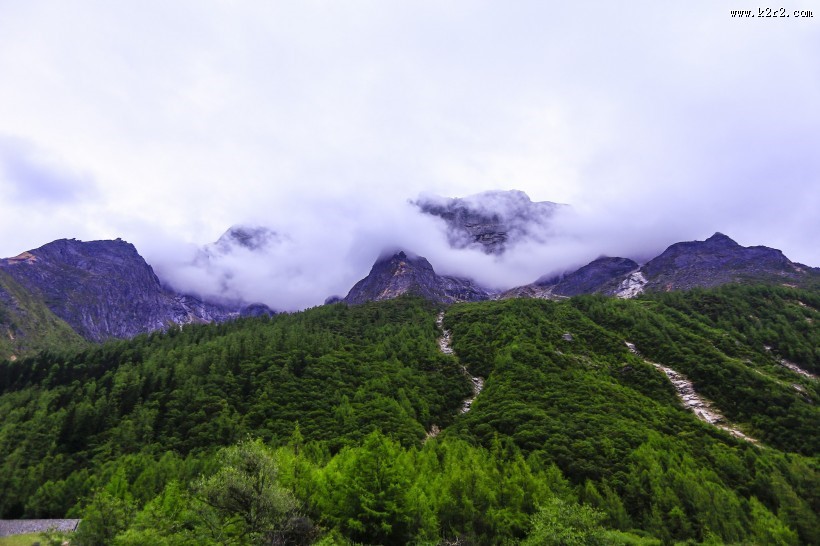 四川四姑娘山风景图片