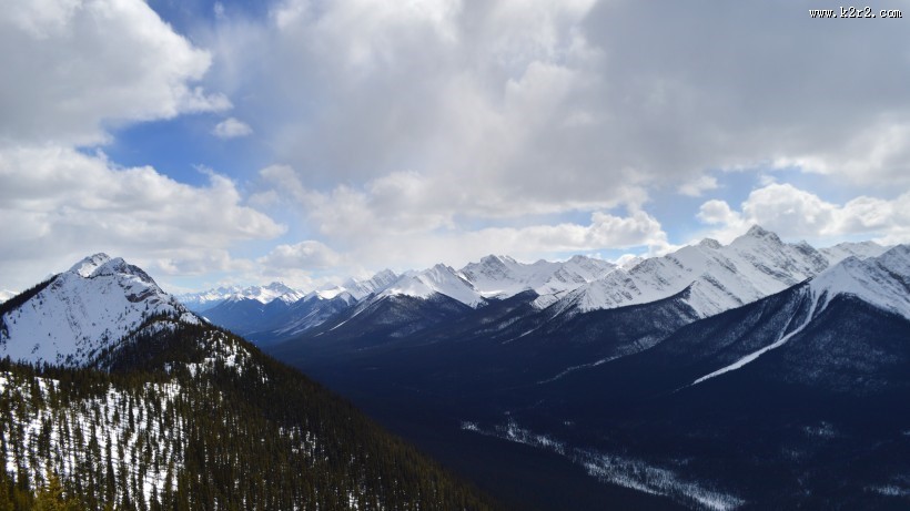 加拿大班夫国家公园风景图片