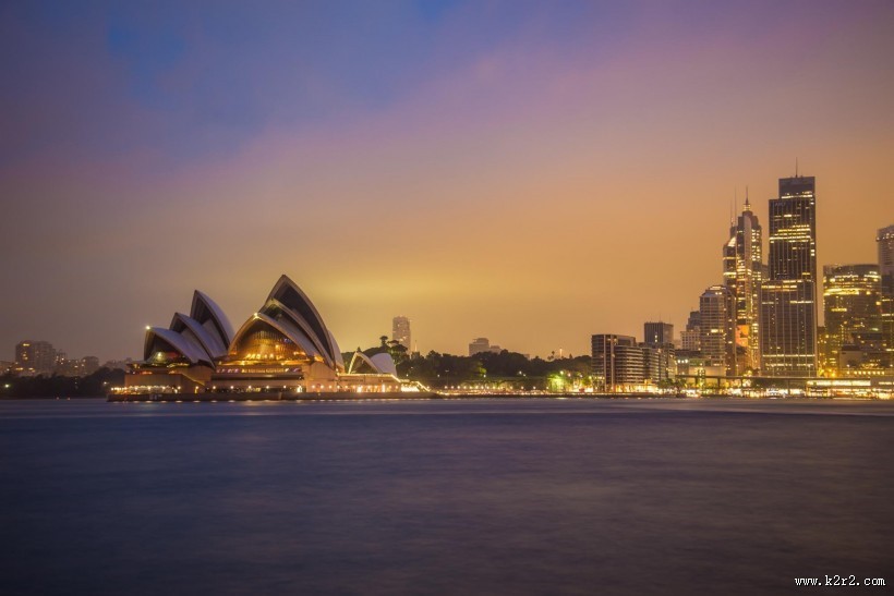 独特的澳大利亚悉尼歌剧院建筑风景图片