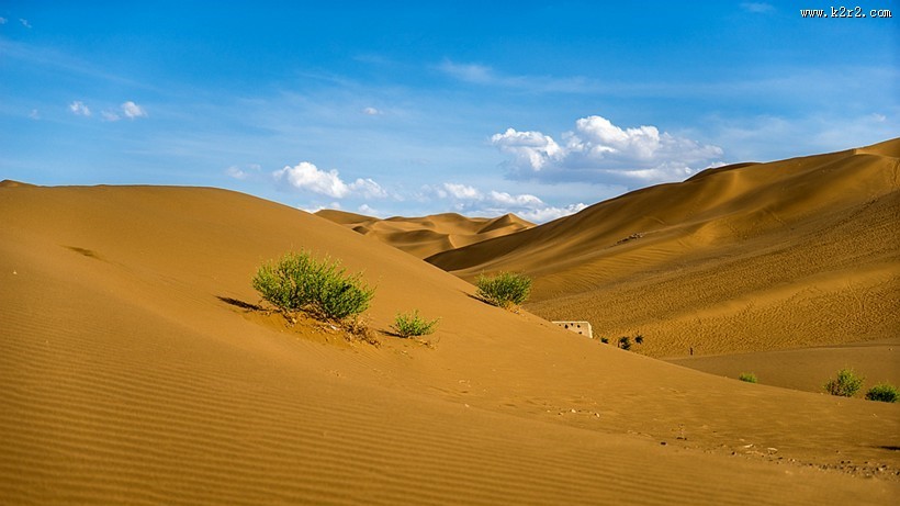 新疆库木塔格沙漠风景图片大全