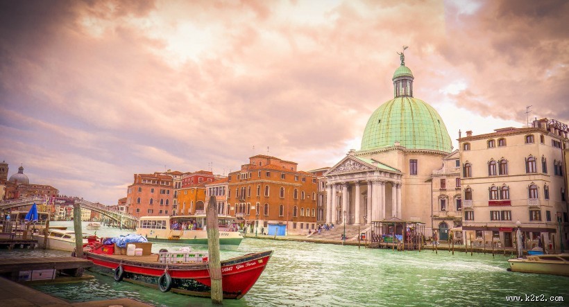 意大利威尼斯水城风景图片
