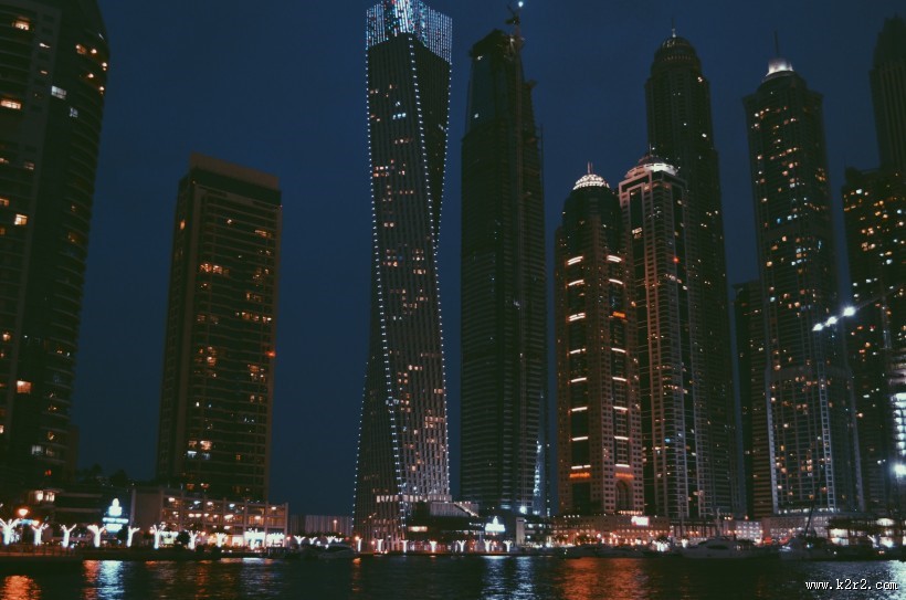 迪拜城市风景图片