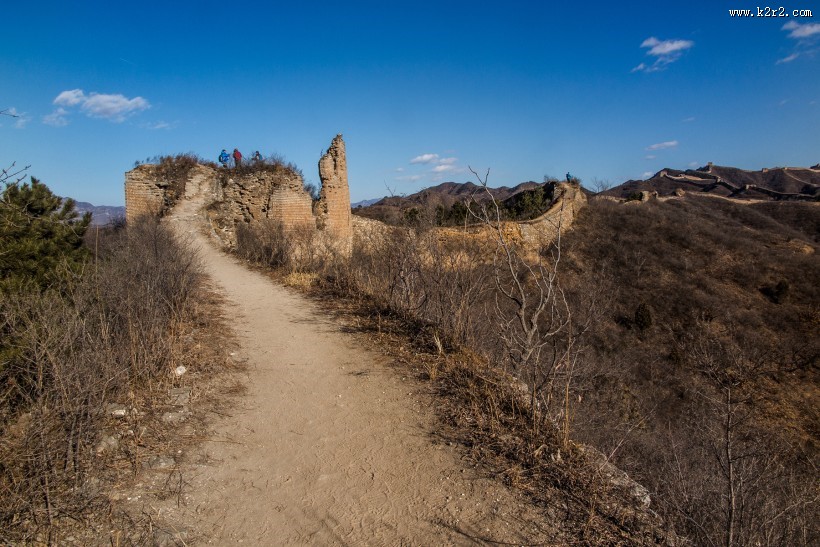 北京蟠龙山长城风景图片