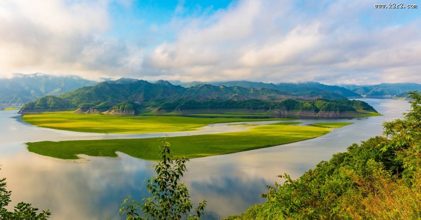 辽宁丹东绿江村风景图片