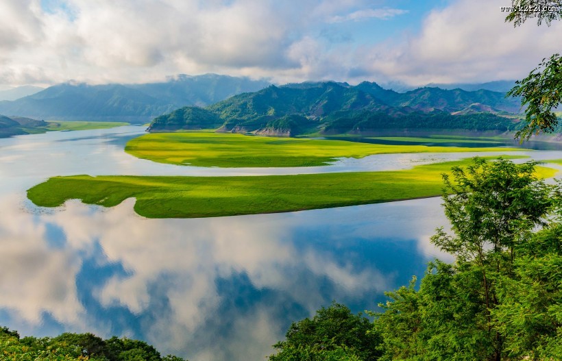 辽宁丹东绿江村风景图片