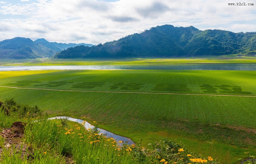 辽宁丹东绿江村风景图片