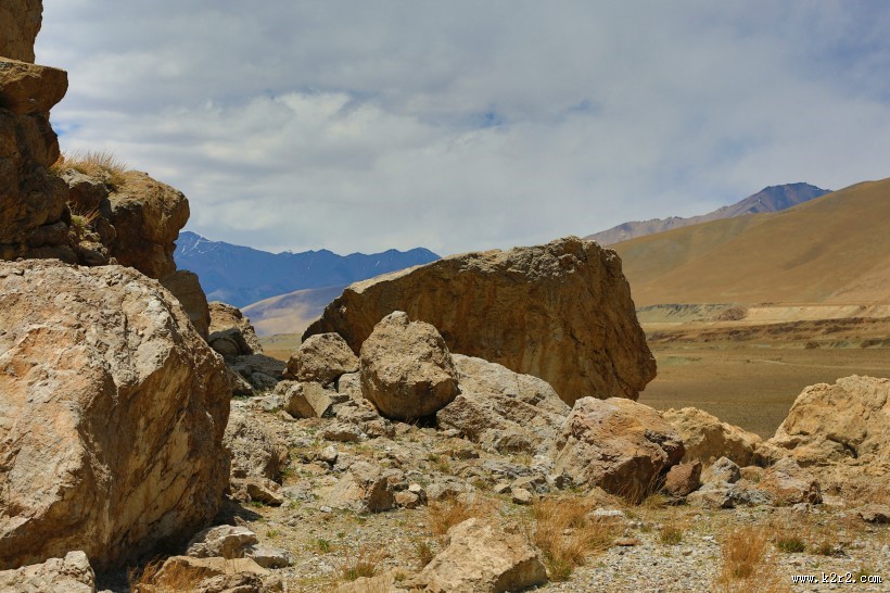西藏象雄王国遗址风景图片大全