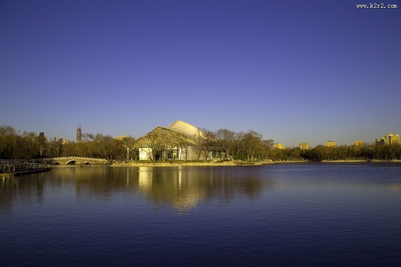 北京龙潭湖公园风景图片