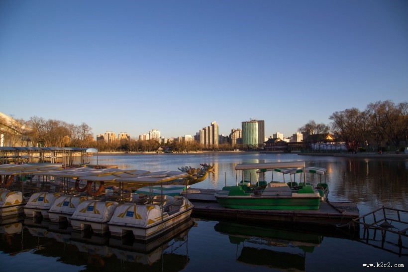 北京龙潭湖公园风景图片