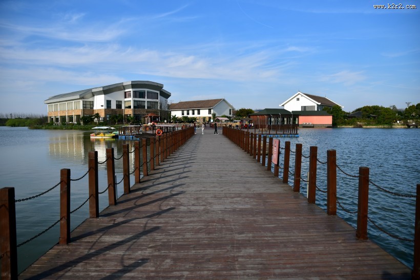 上海松江雪狼湖生态园风景图片