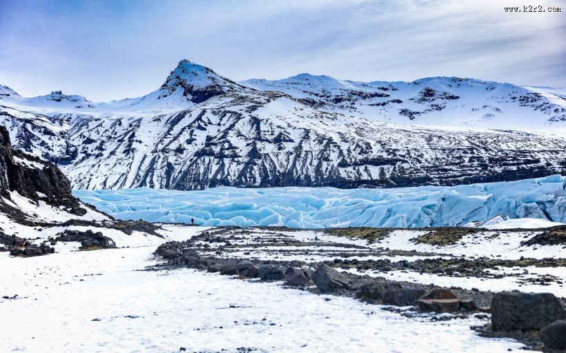 冰岛瓦特纳冰川图片