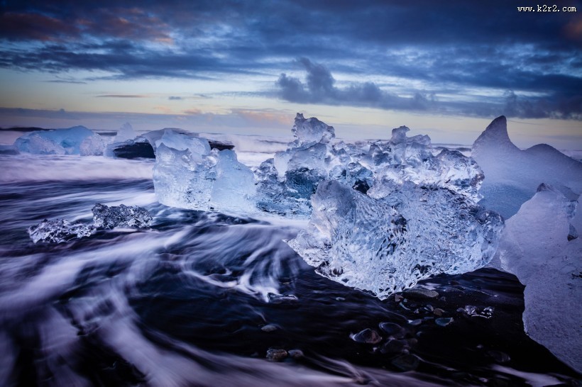 冰岛瓦特纳冰川图片
