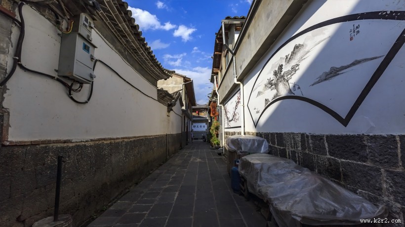 云南和顺古镇风景图片