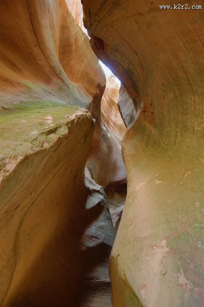 陕北甘泉峡谷风景图片