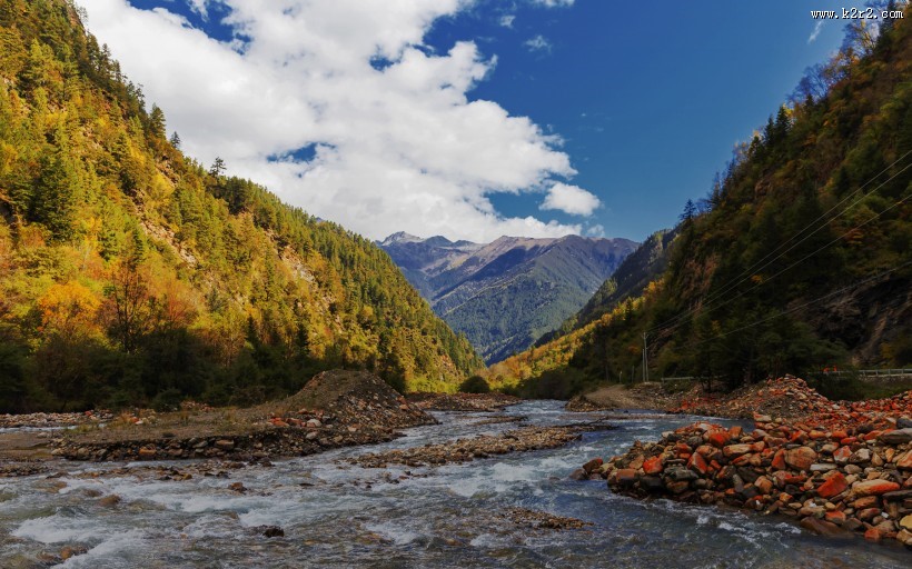 四川川西高原风景图片