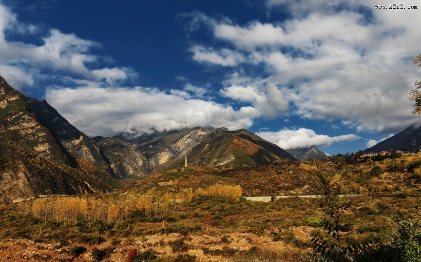 四川川西高原风景图片