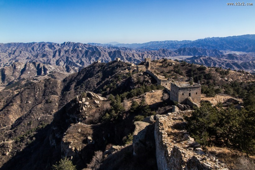 河北唐子沟长城风景图片大全