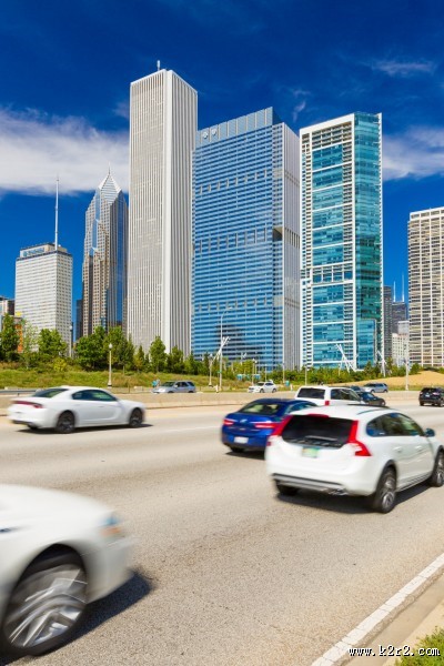 美国芝加哥城市风景图片大全