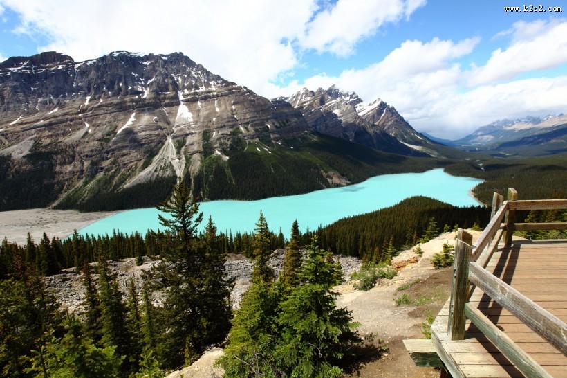 加拿大落基山脉公园风景图片