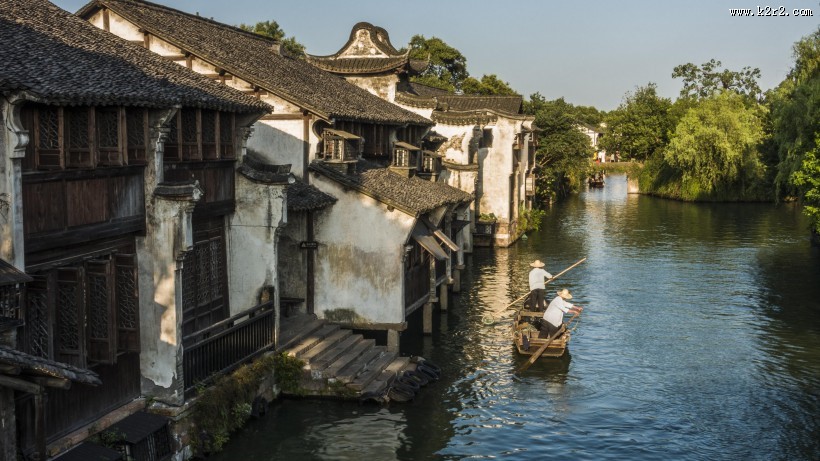 浙江乌镇风景图片