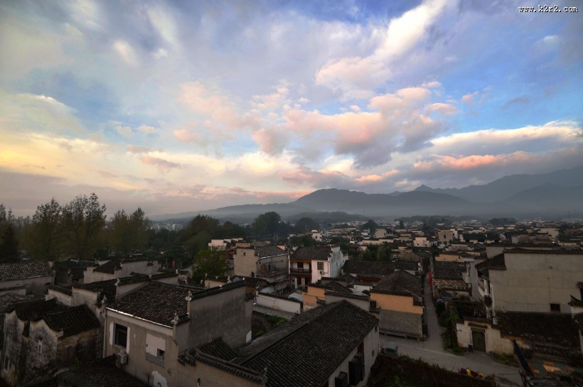 安徽醉美乡村宏村风景图片