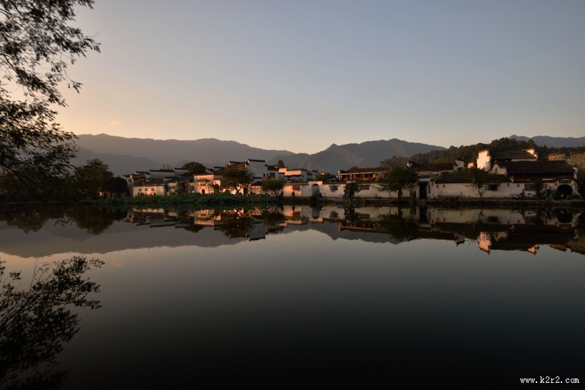 安徽醉美乡村宏村风景图片