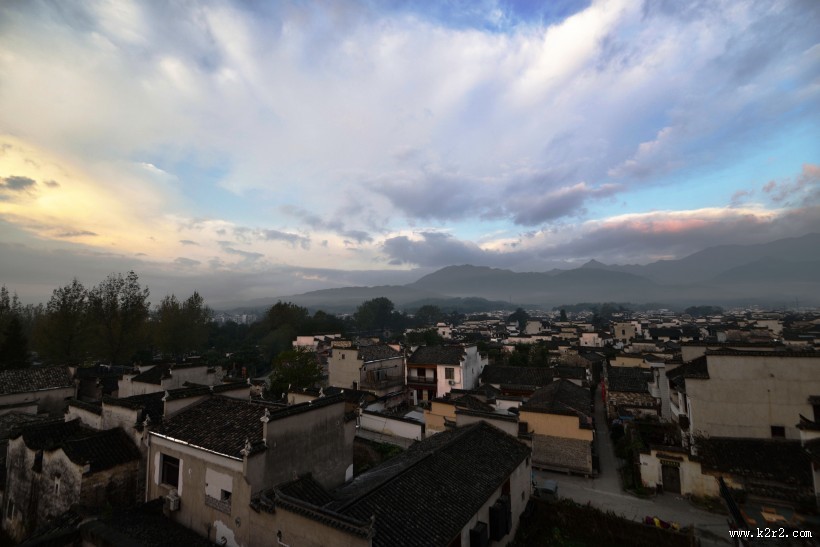 安徽醉美乡村宏村风景图片