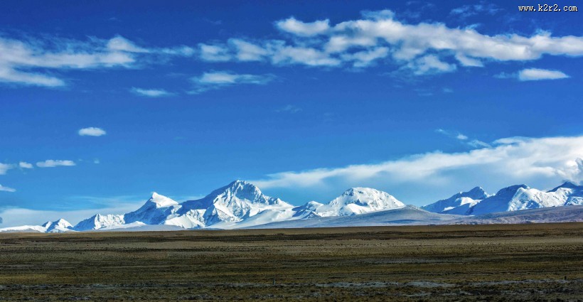 西藏希夏邦马峰风景图片