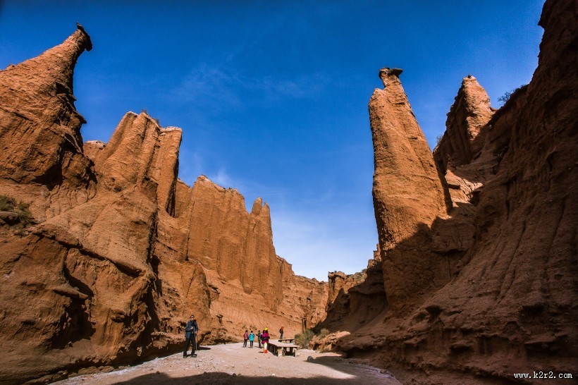 新疆温宿大峡谷风景图片