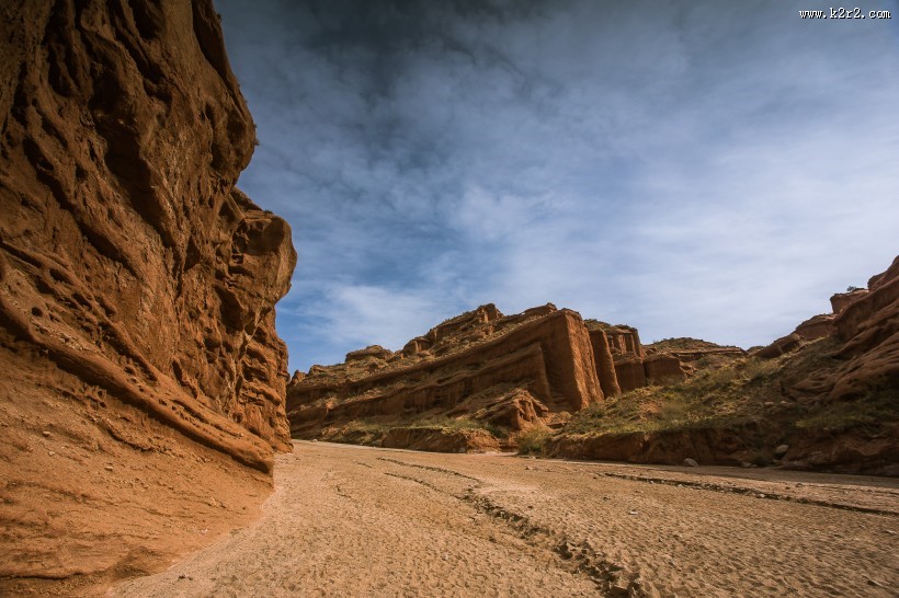 新疆温宿大峡谷风景图片