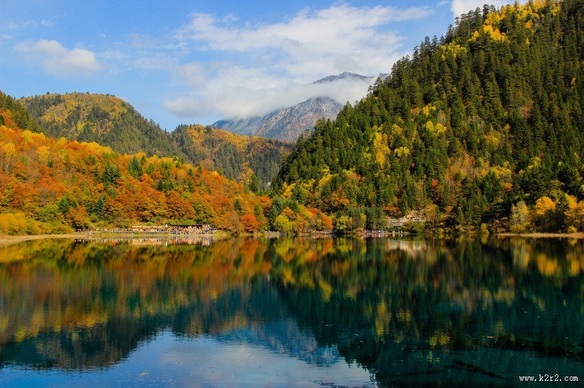 四川九寨沟风景图片