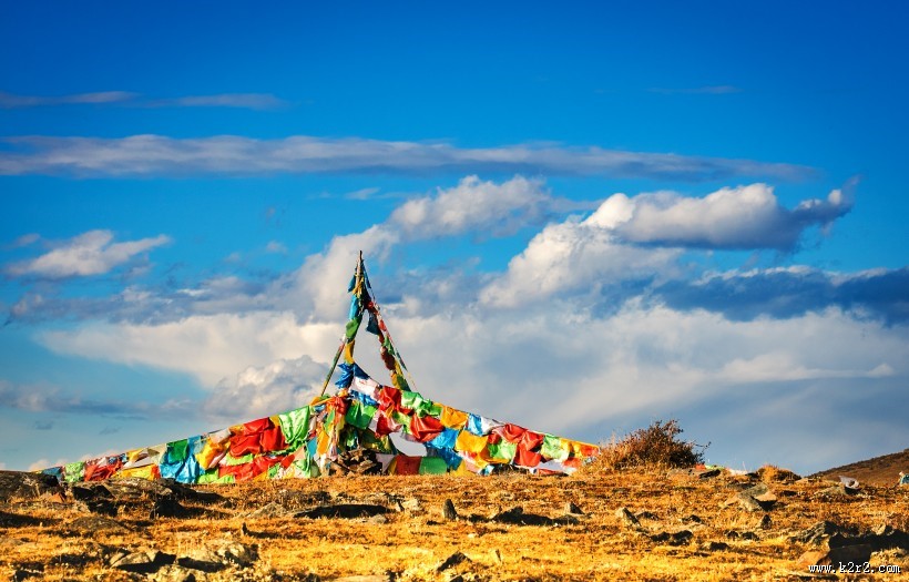 四川贡嘎雪山风景图片