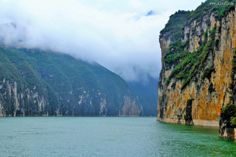 重庆长江三峡云雾风景图片大全