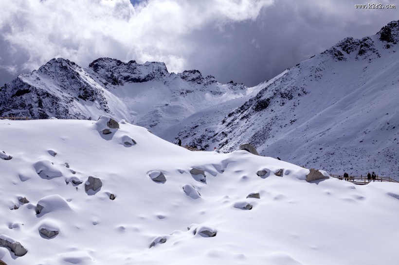 四川达古冰山风景图片大全