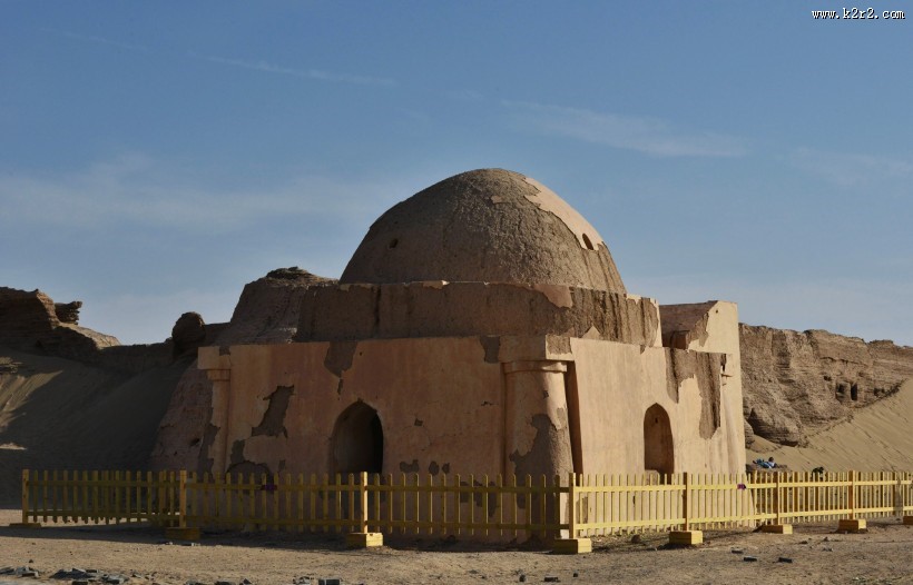 内蒙古额济纳黑水城风景图片
