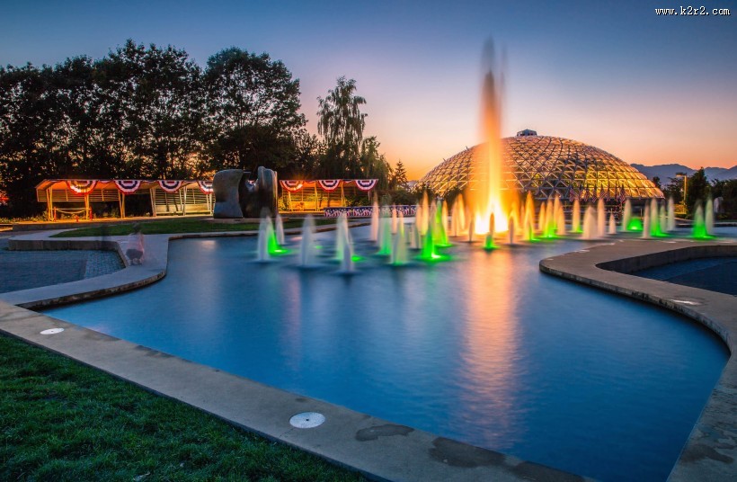 加拿大温哥华女皇公园风景图片