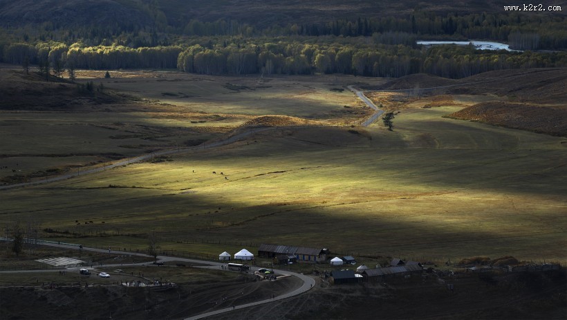 新疆白哈巴村风景图片大全