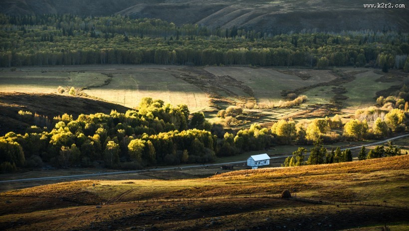 新疆白哈巴村风景图片大全