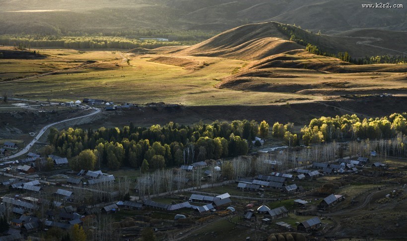 新疆白哈巴村风景图片大全