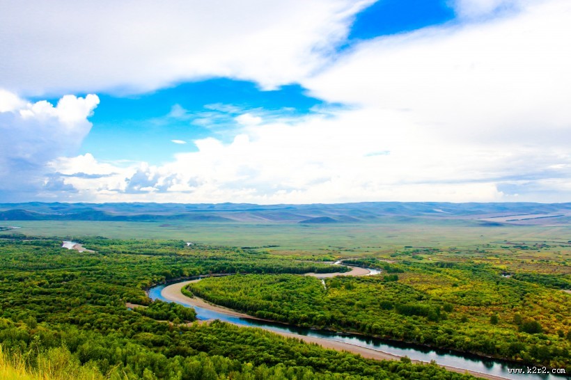 内蒙古呼伦贝尔草原风景图片大全
