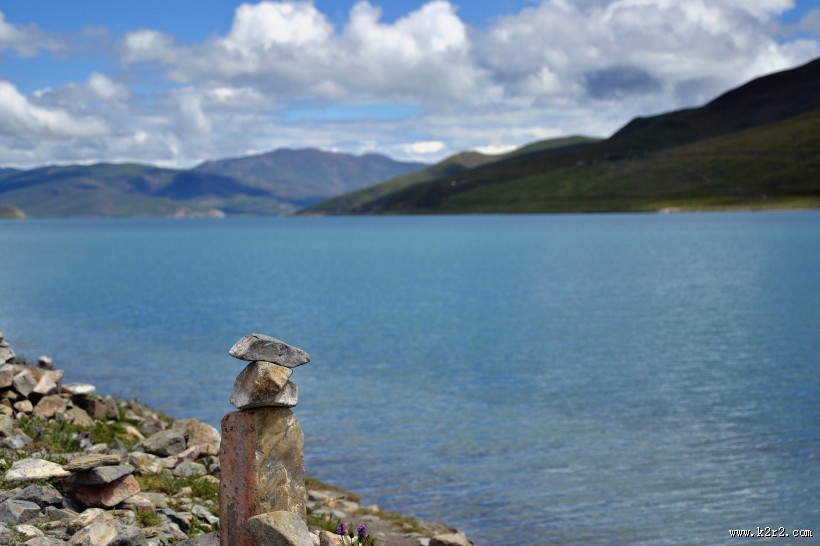 美丽的羊卓雍措风景图片