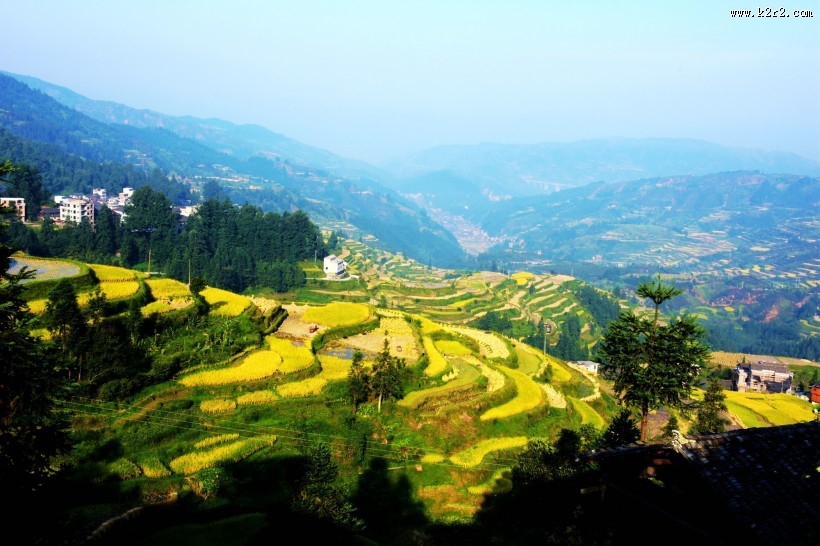 贵州肇兴侗寨风景图片