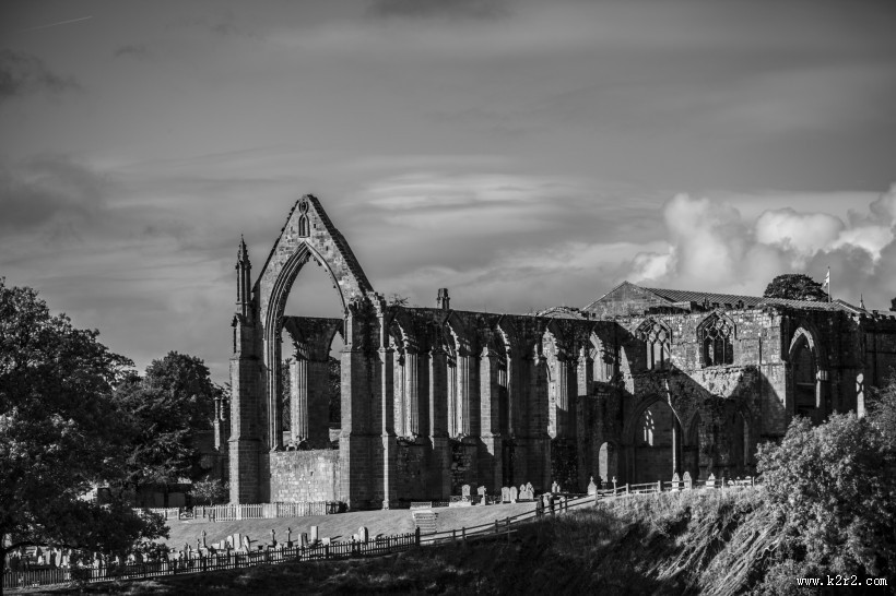 英格兰博尔顿修道院风景图片