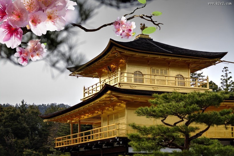 日本浅草寺景色图片