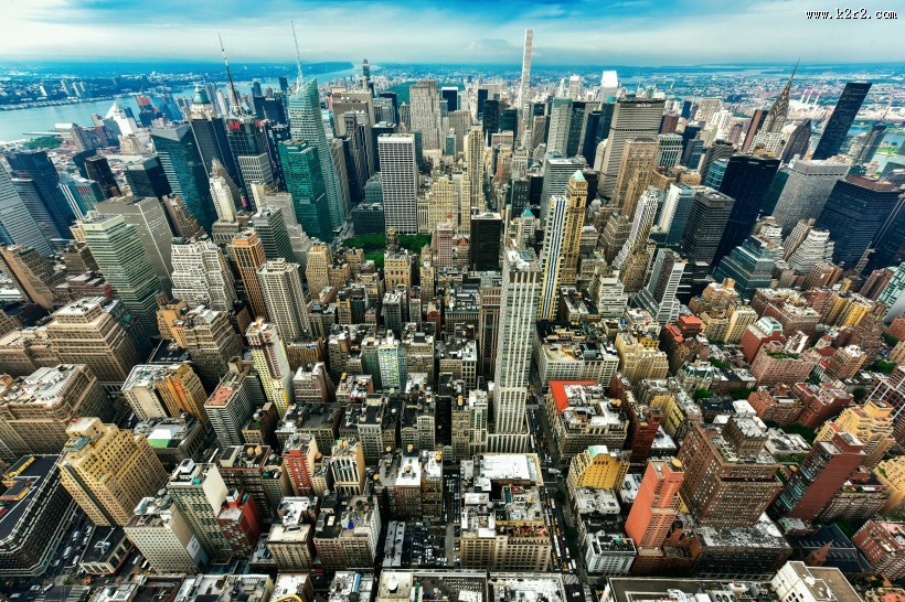 美国纽约曼哈顿风景图片